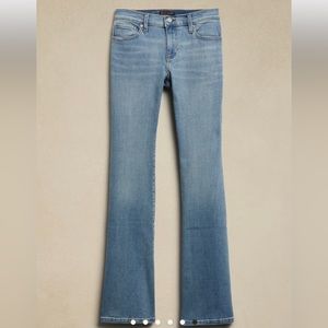 Banana Republic Low rise Bootcut Light Wash Jeans